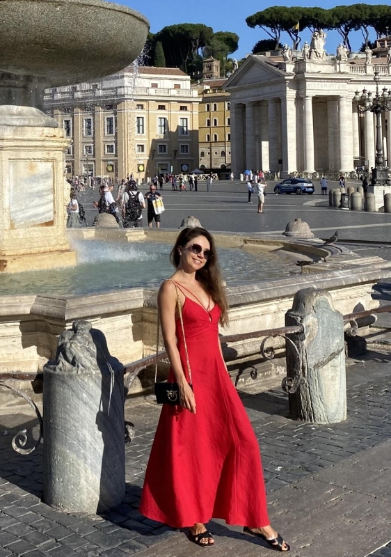 Photo de Kseniya (Rome) / Réf. 92632 / Agence Amélie